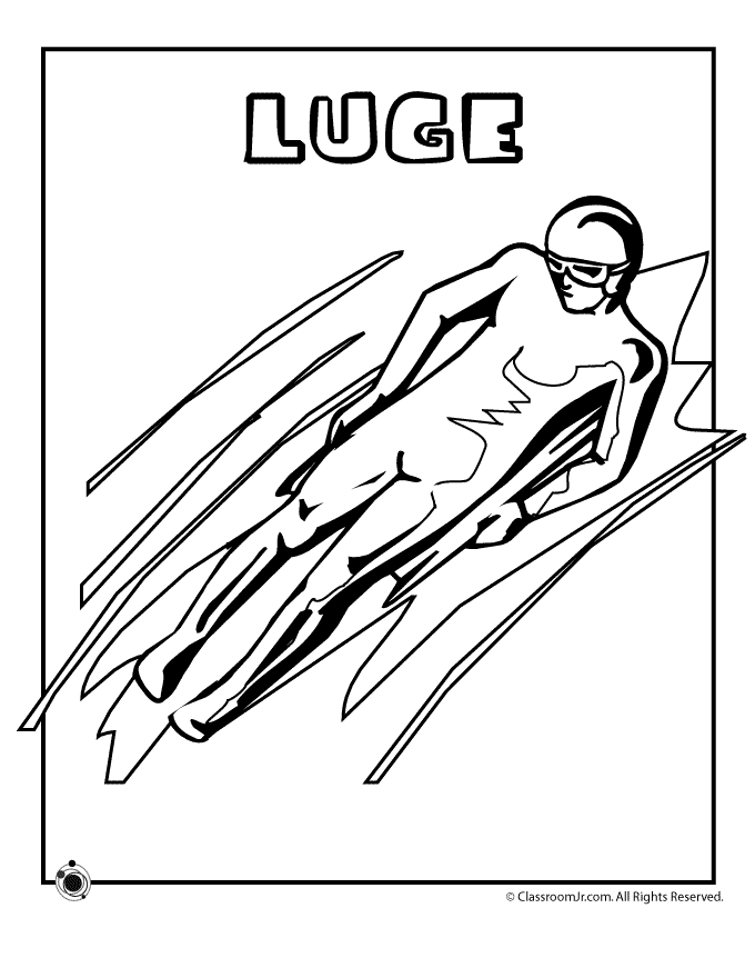 Olympic Coloring Pages 2010