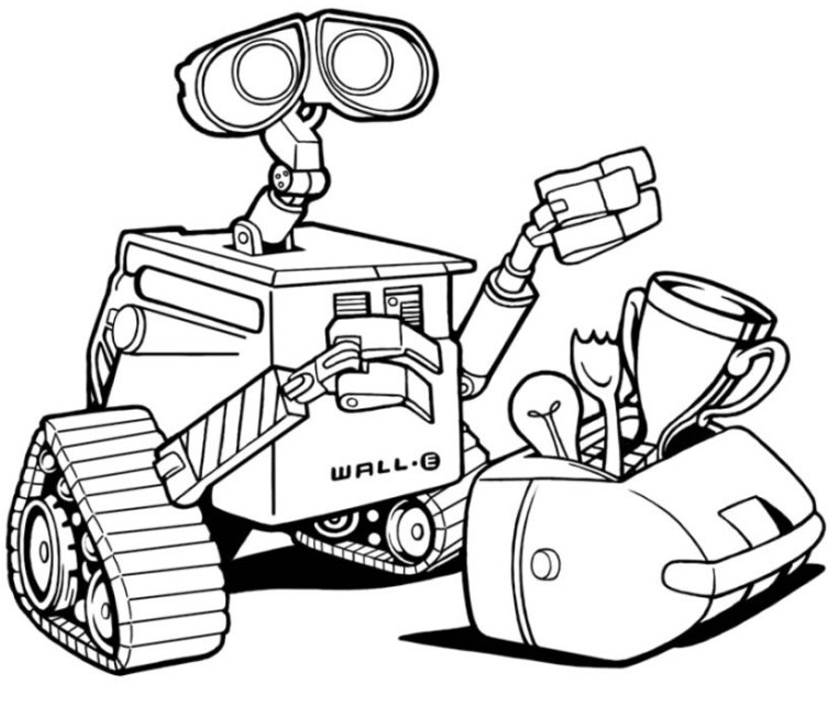 Wall-e Coloring Pages | Coloring Pages