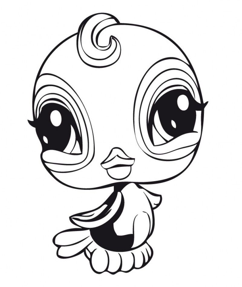 littlest-pet-shop-coloring-pages-to-print-117oi771 - HD Printable