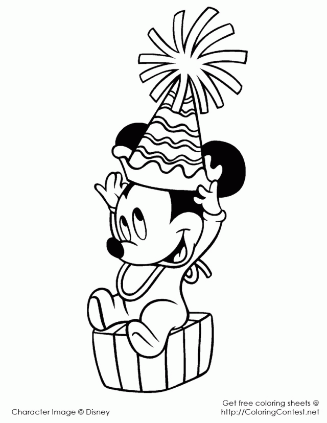 Baby Minnie Mouse Coloring Pages Baby Minnie Mouse Coloring 186859