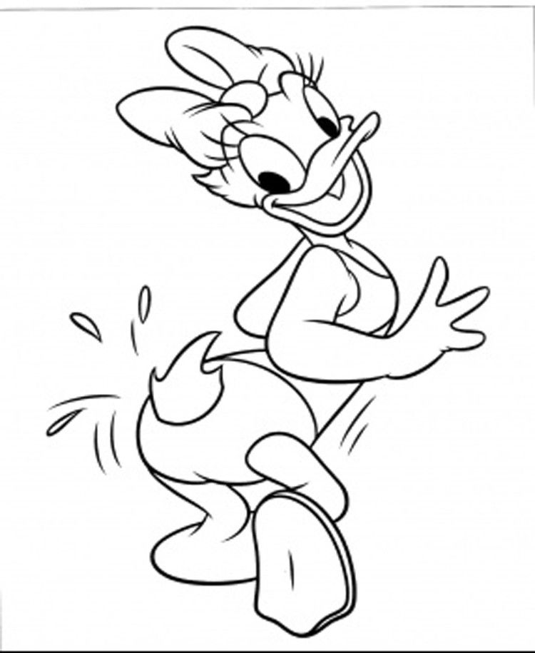 Donald Duck Cartoon Coloring Pages | Coloring Pages For Kids