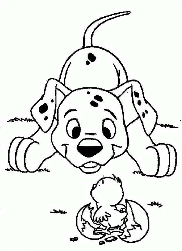 101 Dalmation Coloring Pages Printable Coloring Sheet 99Coloring