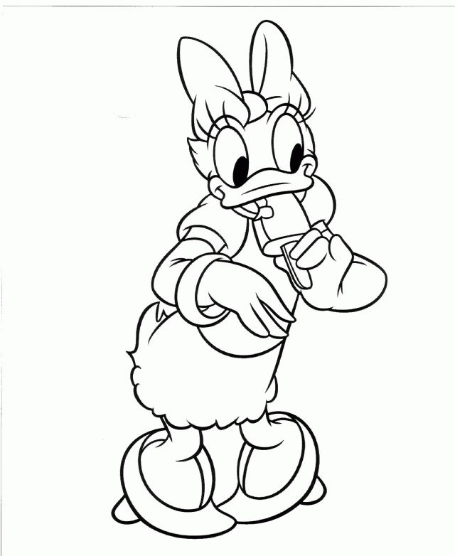 Donald Duck Coloring Page Id 97736 Uncategorized Yoand 206464 Baby