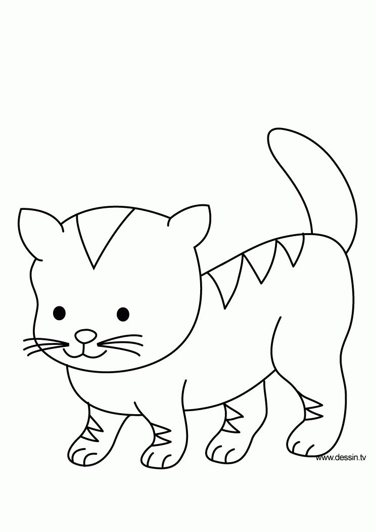 Cute Kittens Coloring Pages | Free coloring pages