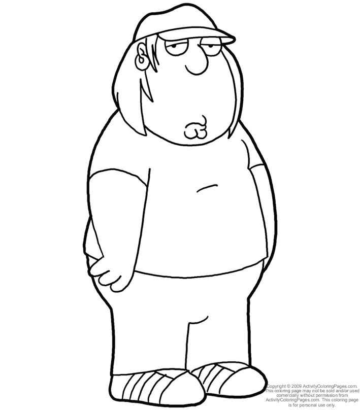 Stewie Coloring Pages