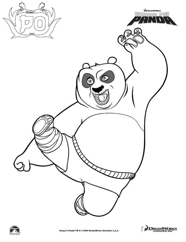 Kung Fu Panda coloring pages 9 / Kung Fu Panda / Kids printables ...