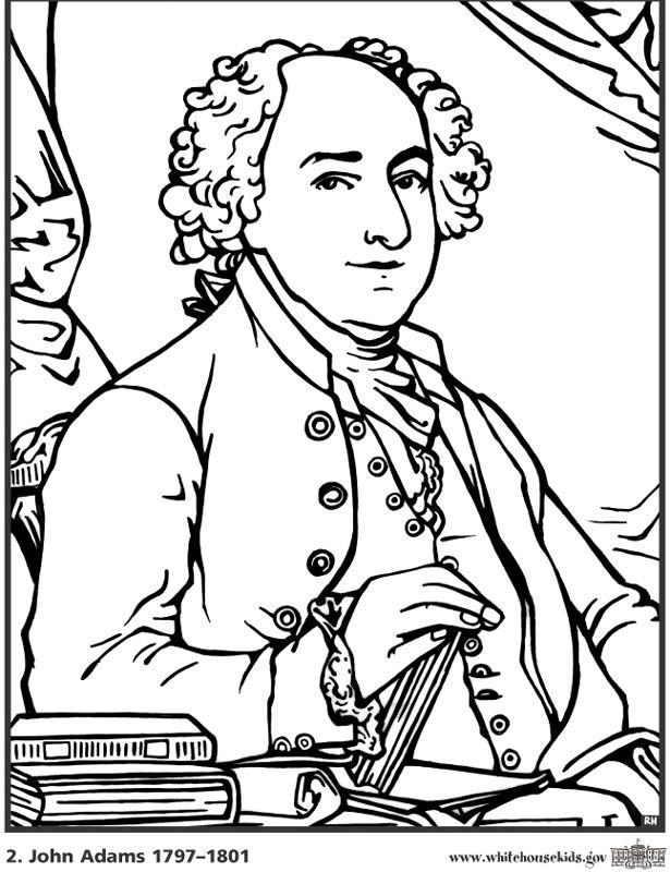 All Things John Adams: John Adams Coloring Pages