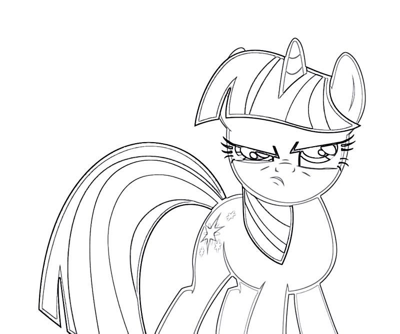 12 Twilight Sparkle Coloring Page