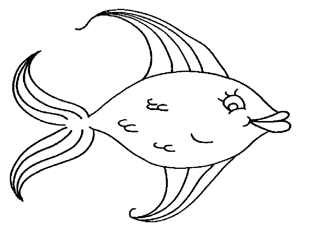 duck and goldfish coloring page : Printable Coloring Sheet ~ Anbu