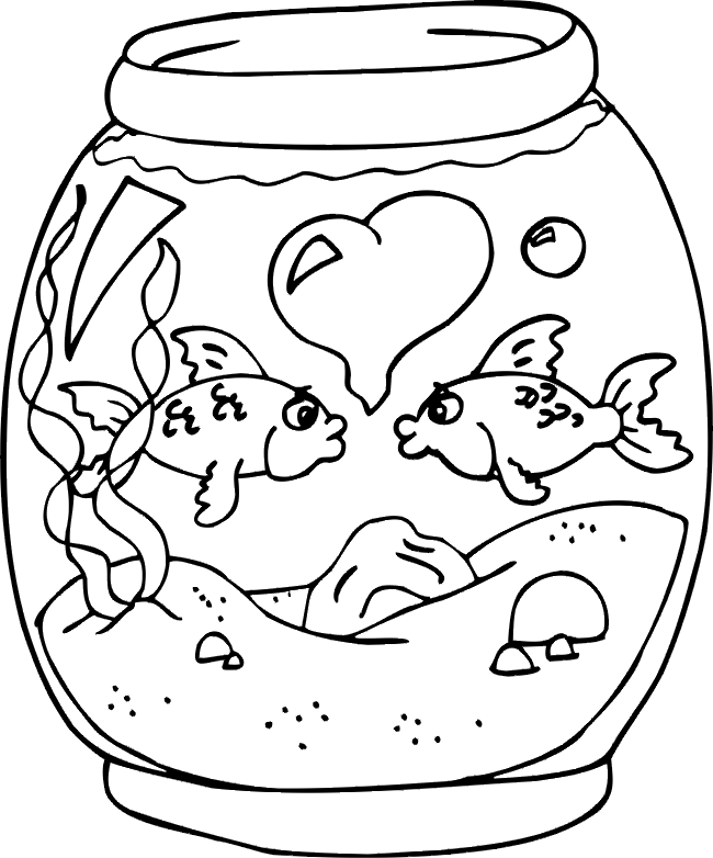 Valentines Day Coloring Page | Coloring Pages