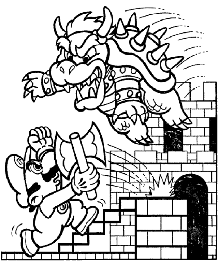 Mario Coloring Pages | Coloring Pages