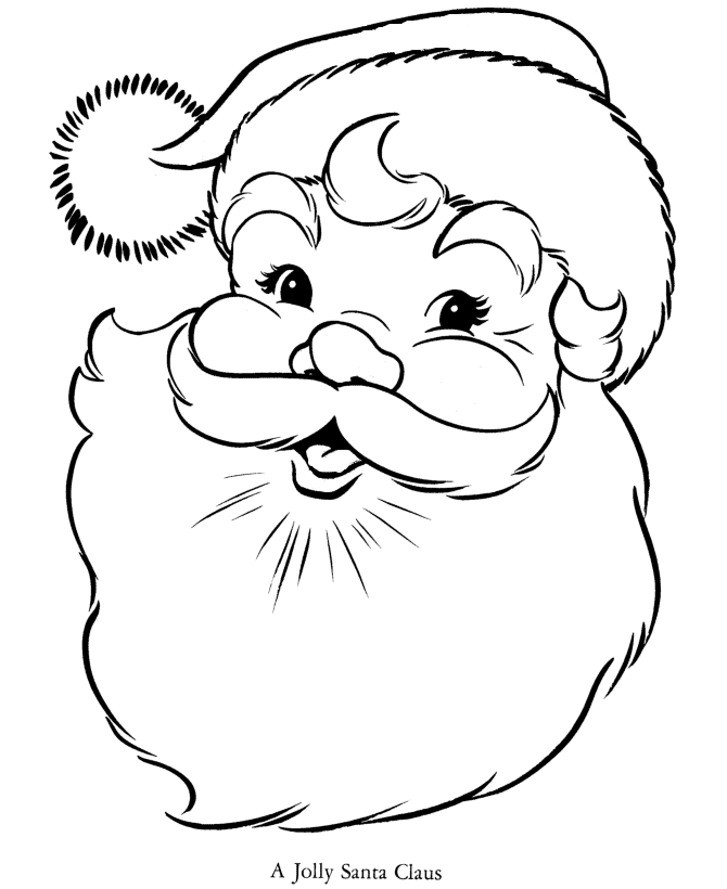 Santa Claus Dancing Snow Coloring Page - Christmas Coloring Pages