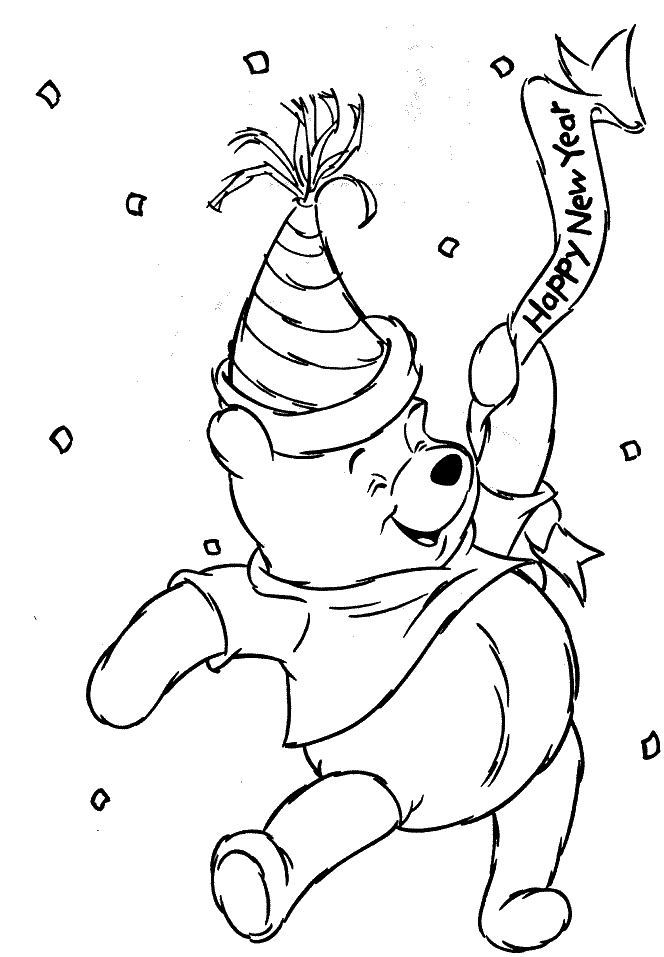Pooh Coloring Pages
