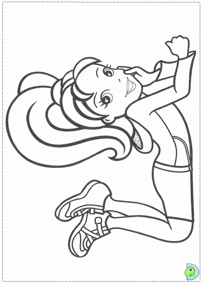 Polly Pocket Coloring page- DinoKids.