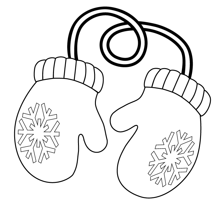 coloring pages mittens | Maria Lombardic