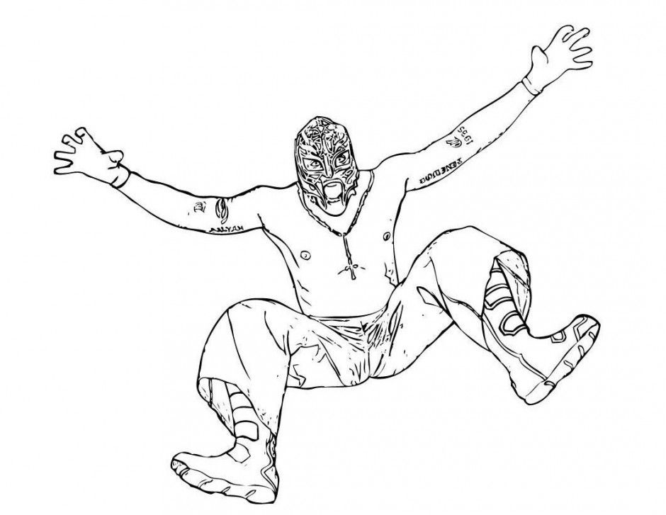 Wwe Wrestlers Coloring Pages Wwe Wrestling Coloring Pages Online
