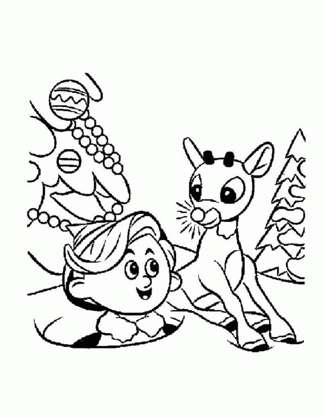 Rudolph Coloring Pages For Kids 5059 Rudolph Coloring Pages For Kids