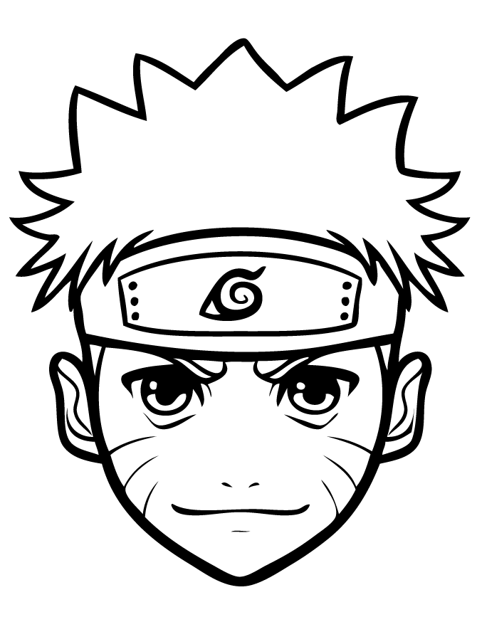 Free Printable Naruto Coloring Pages | H & M Coloring Pages