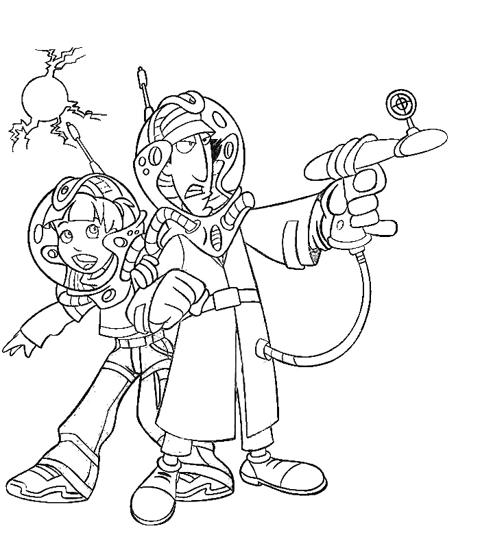 Inspector Gadget Coloring Pages - Free Printable Coloring Pages