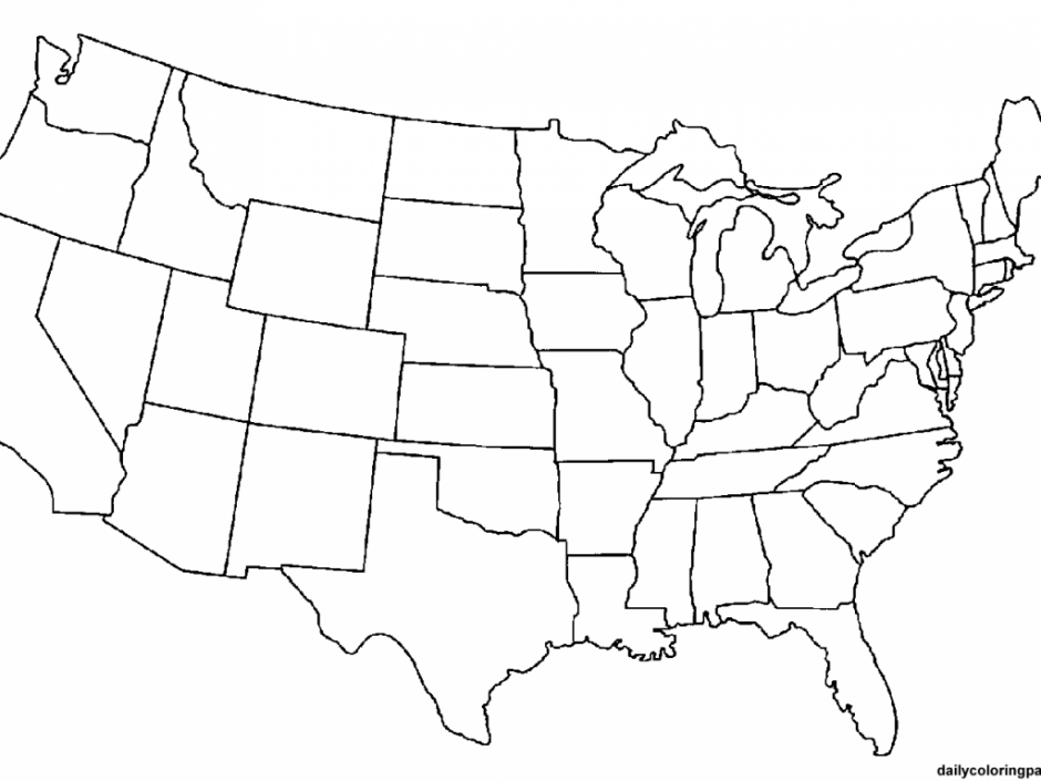 Us Map Coloring Pages Www 176282 Us Map Coloring Page