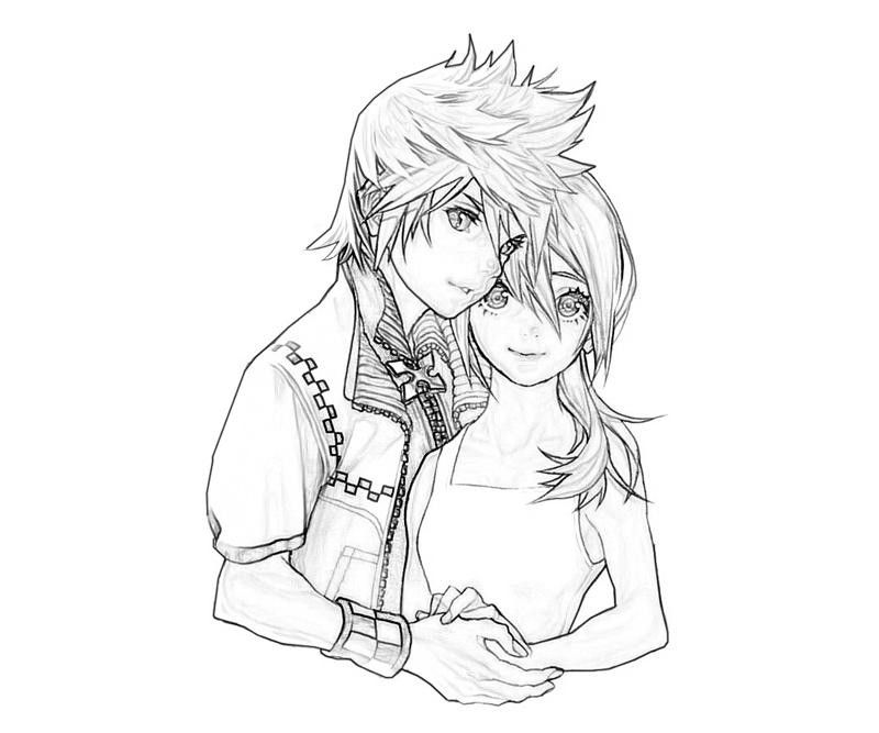 coloring pages of anime couples | download free printable coloring