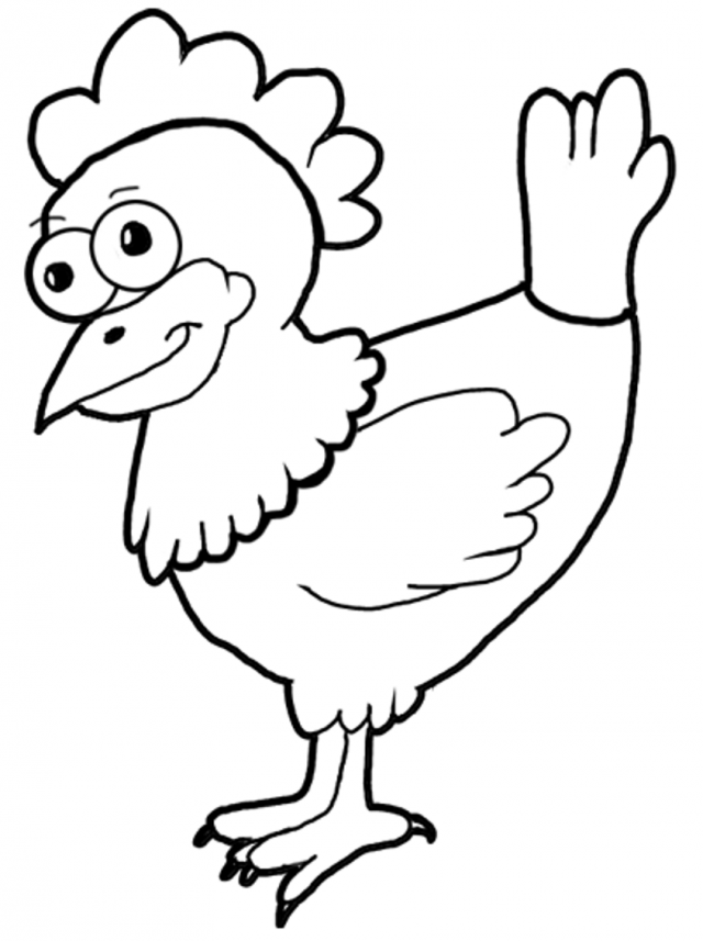 The Little Red Hen Coloring Pages Coloring Book Area Best Source