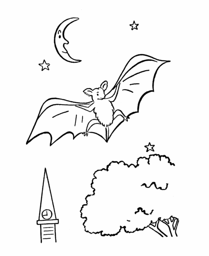 Search Results » Bat Coloring Pages For Kids