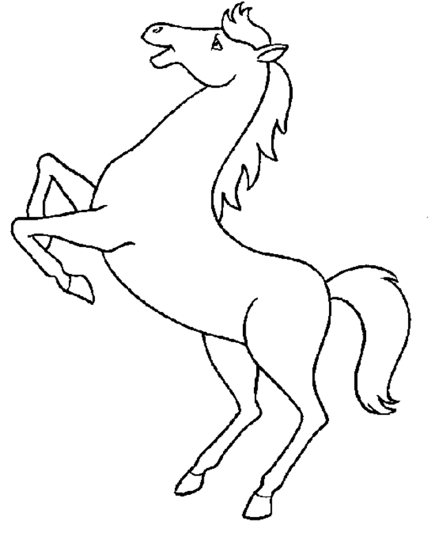 Big Horse Coloring Pages to Print | Color Printing|Sonic coloring