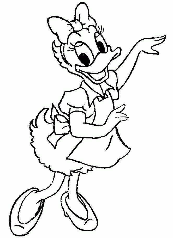 coloring pages duck for kids | Coloring Pages For Kids