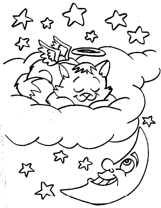 christmas angels Colouring Pages