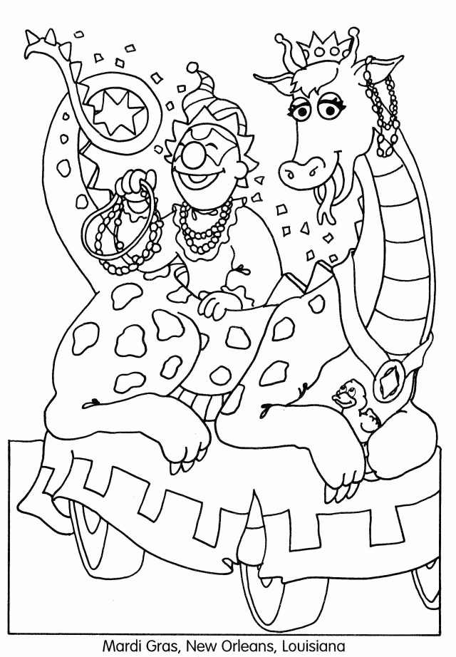 Bert And Ernie Coloring Pages Mardi Gras Muppet Wiki Kids 3140