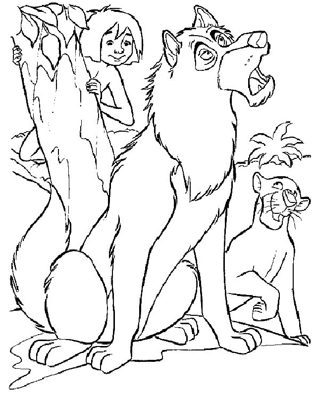 Jungle Book Coloring Pages 19 | Free Printable Coloring Pages