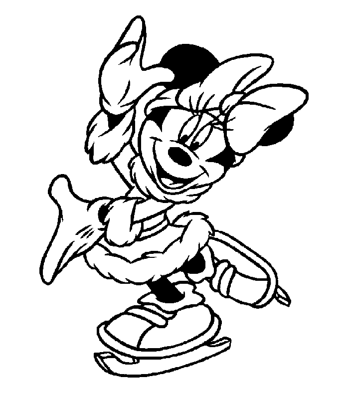 Coloring Page - Minnie mouse coloring pages 1