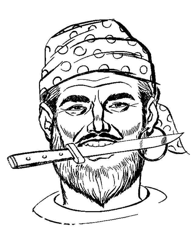 Coloring Page - Pirate coloring pages 16