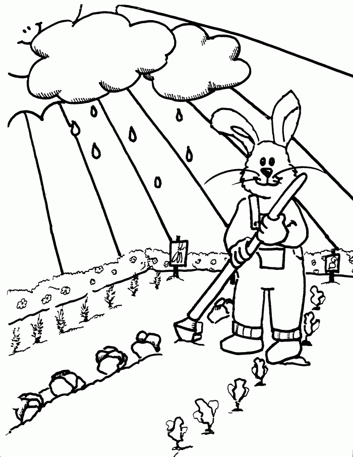 Garden Coloring Pages | ColoringMates.