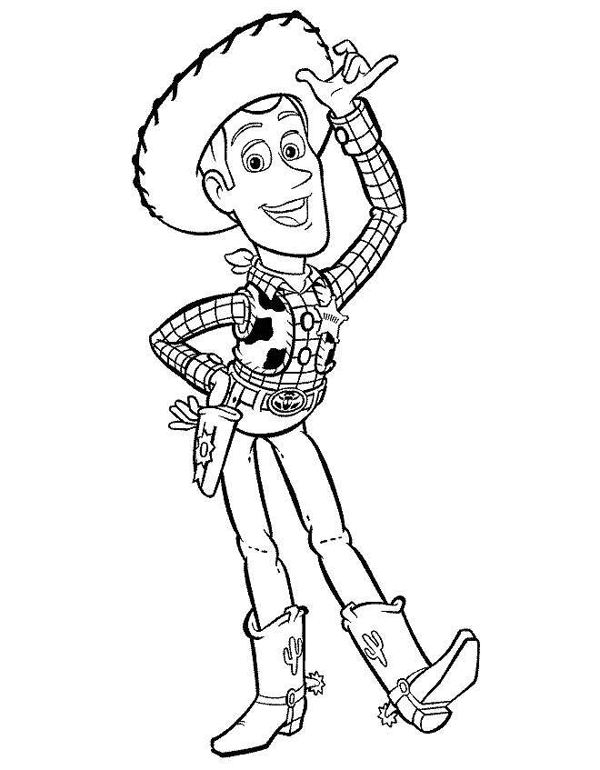 Disney Toy Story Coloring Pages Images & Pictures - Becuo