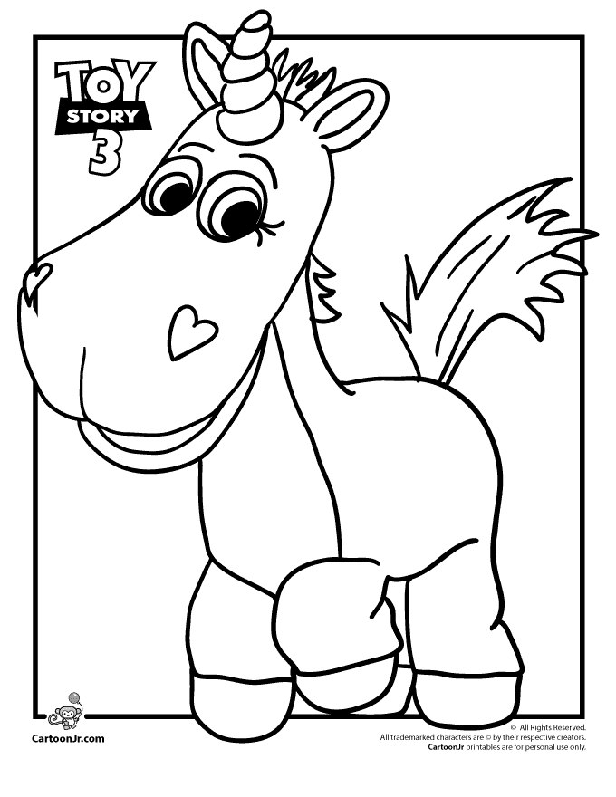 Toy Story 3 Printable Coloring Pages - Free Printable Coloring