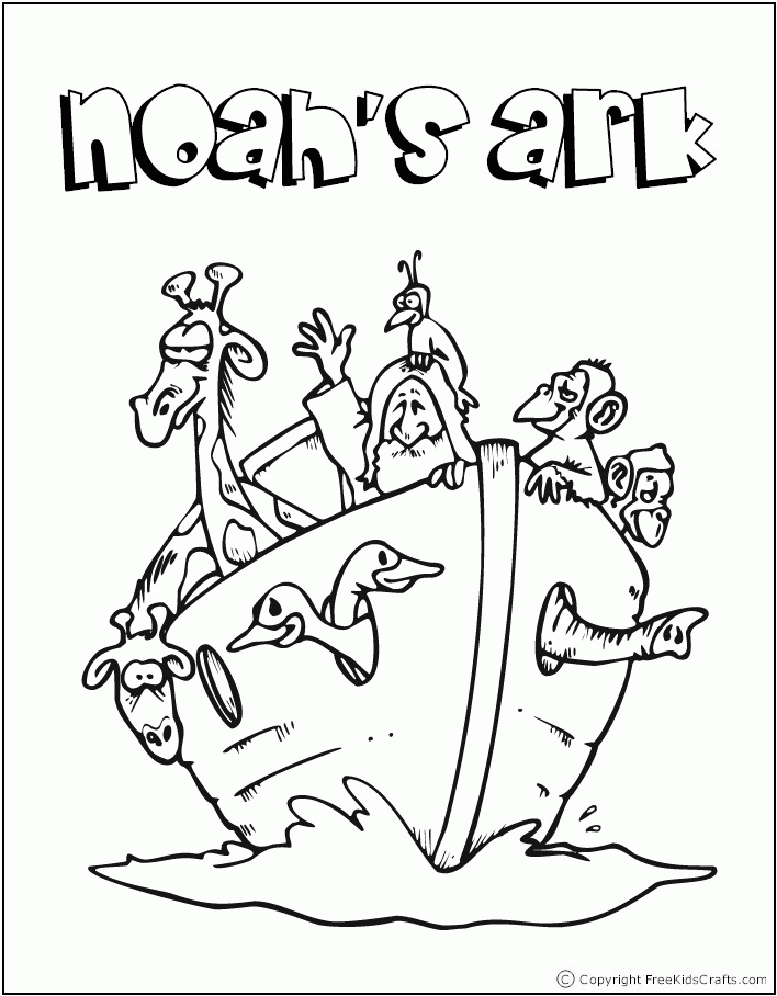 Bible Stories For Children Coloring Pages - Free Printable