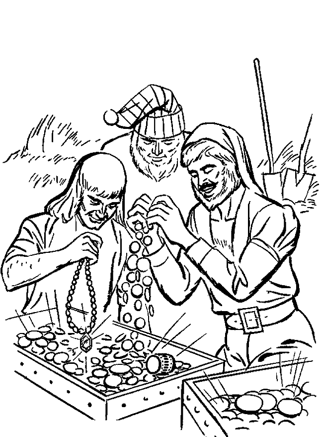 Coloring Page - Pirate coloring pages 38