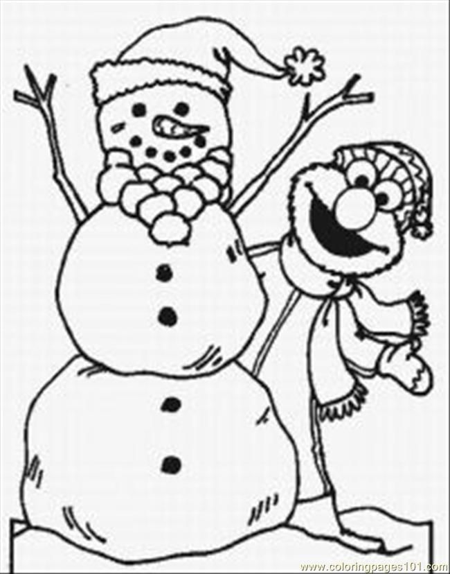 Coloring Pages Elmo Coloring Book Pages (Cartoons > Elmo) - free