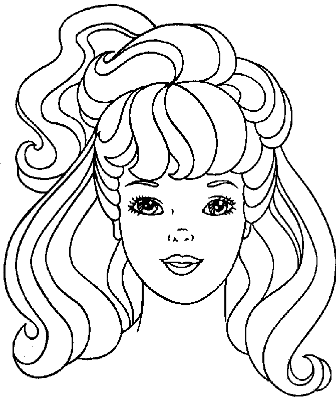 Barbie Coloring Pages 2 | Free Printable Coloring Pages