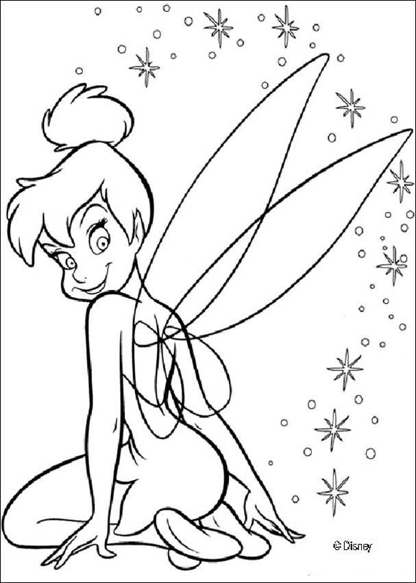 Tinkerbell-coloring-pictures-1 | Free Coloring Page Site