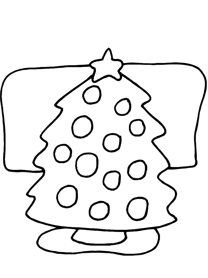 Christmas trees printable coloring pages | Best Coloring Pages