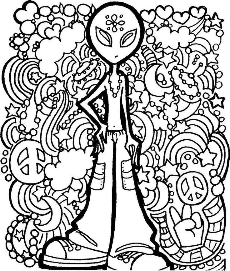 Trippy Coloring Pages Printable | Trippy colouring pages (page 2 ...