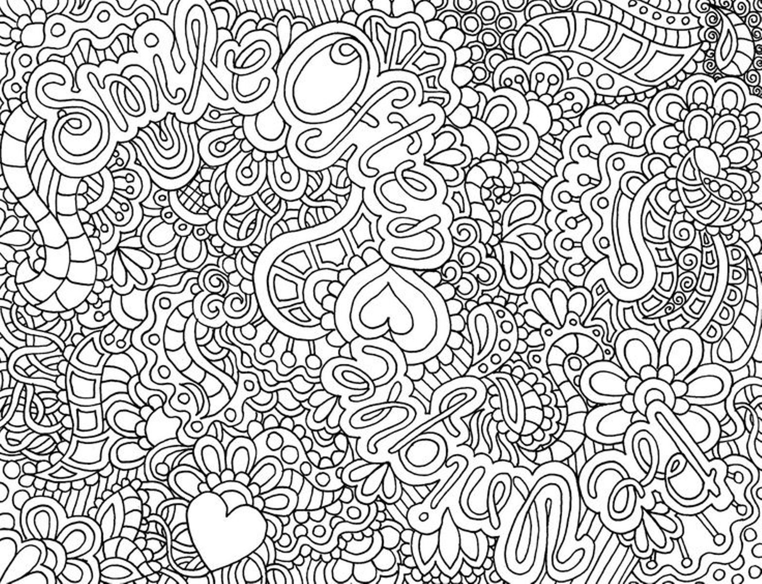 Free Printable Adult Coloring Pages Unique Abstract Image 363 ...