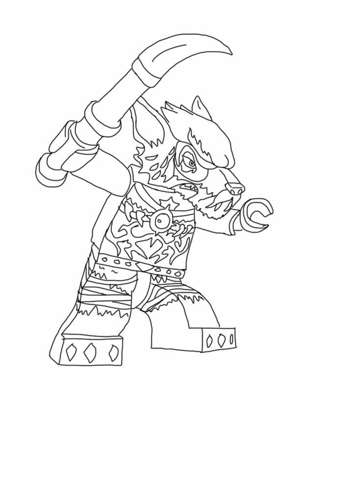 Chima Coloring Pages and Book | UniqueColoringPages