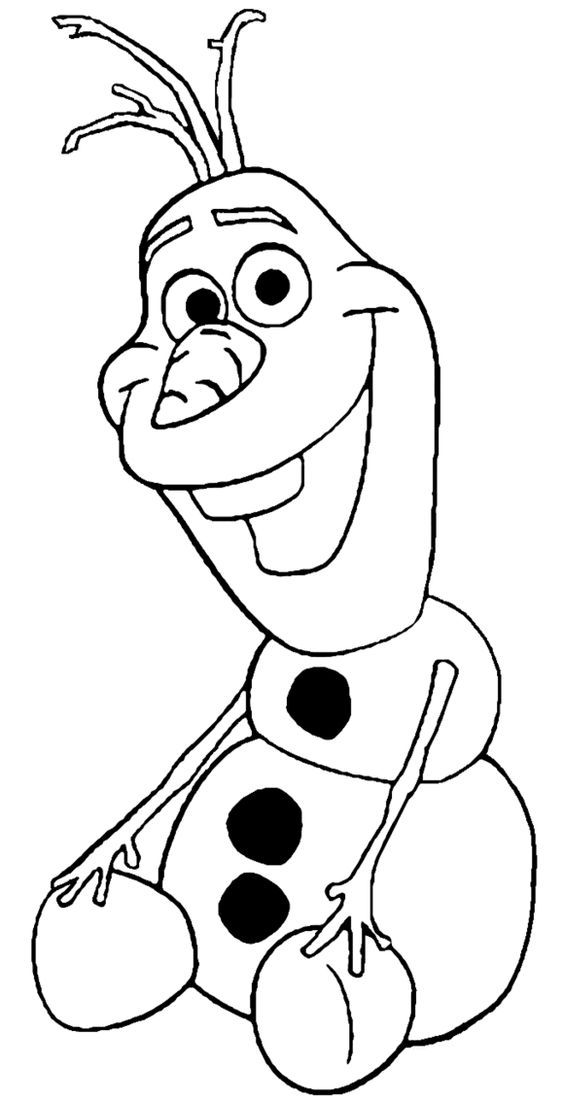 Olaf Frozen Coloring Page | Projects to Try | Pinterest | Frozen ...