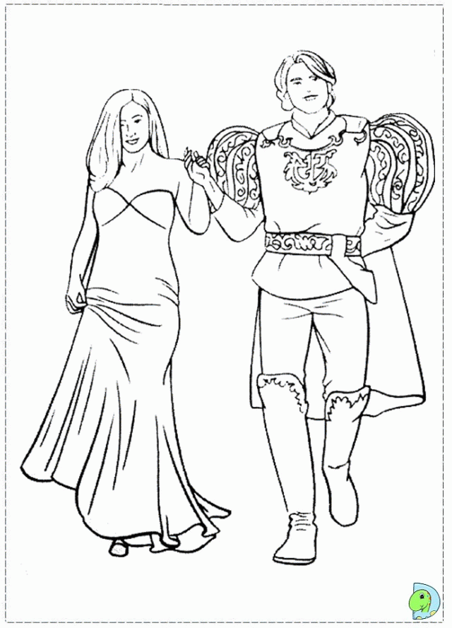 Enchanted-Coloring_pages-31 Cartoons