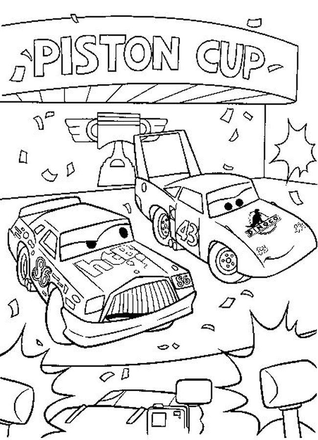 Coloring Pages Cars Disney - Coloring Page
