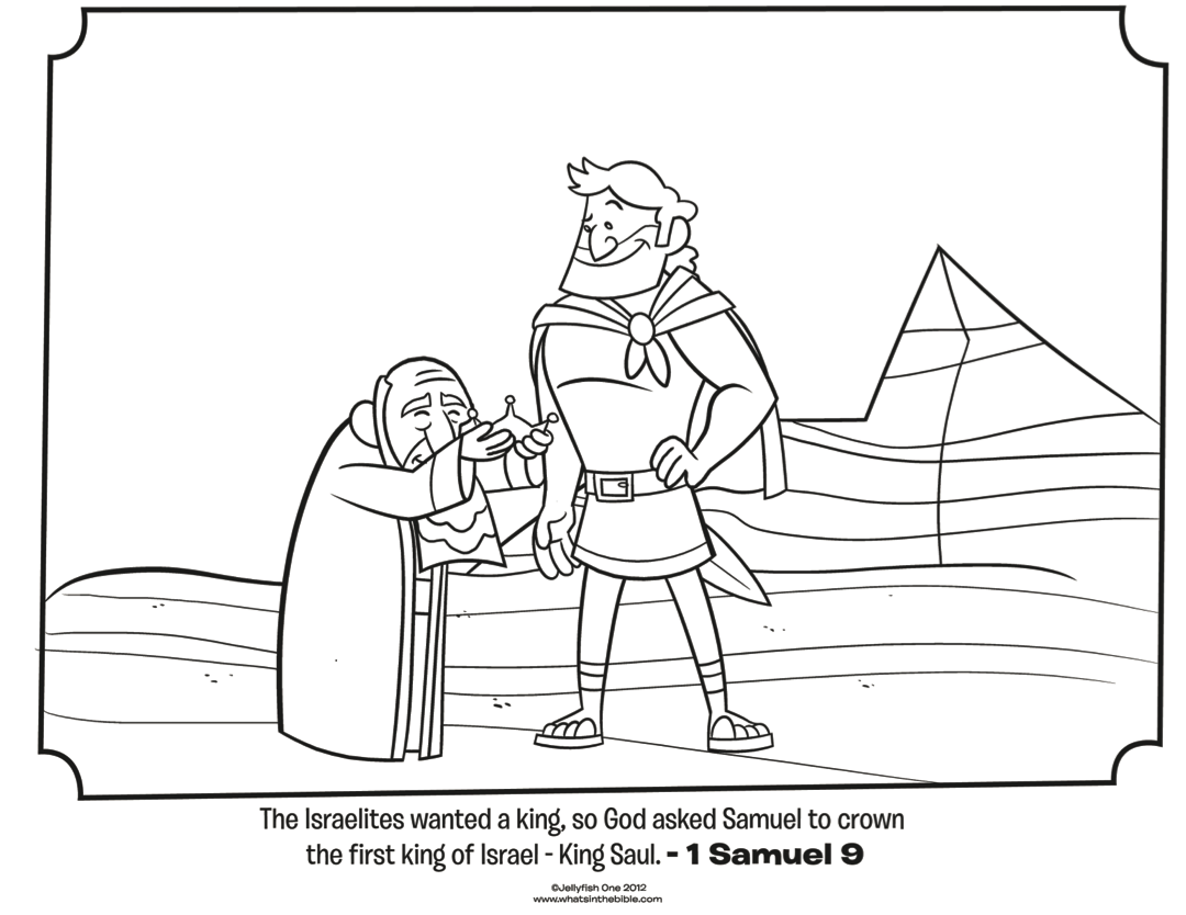 Coloring Pages For King Saul - Fun Coloring Pages